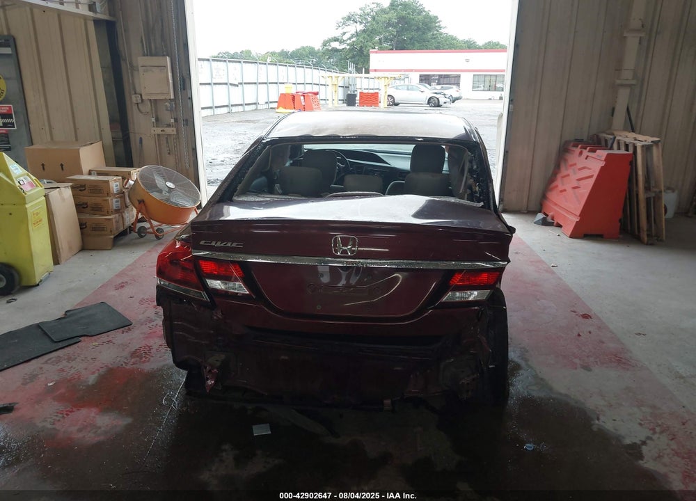 2013 HONDA CIVIC VIN: 19XFB2F56DE070280