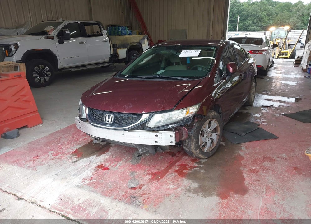 2013 HONDA CIVIC VIN: 19XFB2F56DE070280