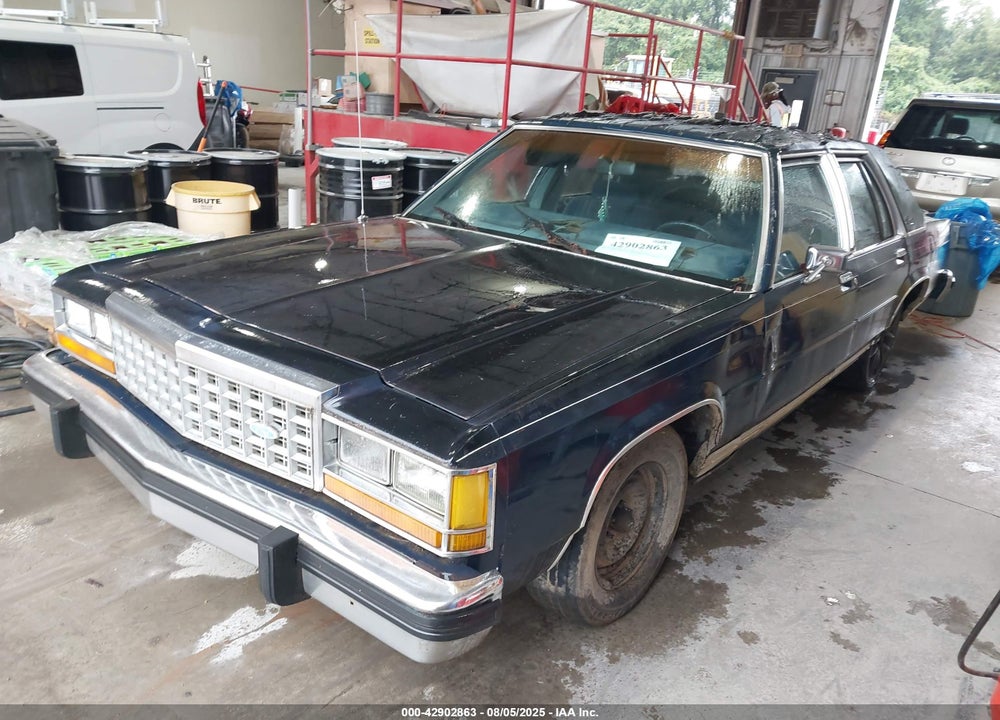 1986 FORD LTD CROWN VICTORIA VIN: 2FABP43F8GX203439