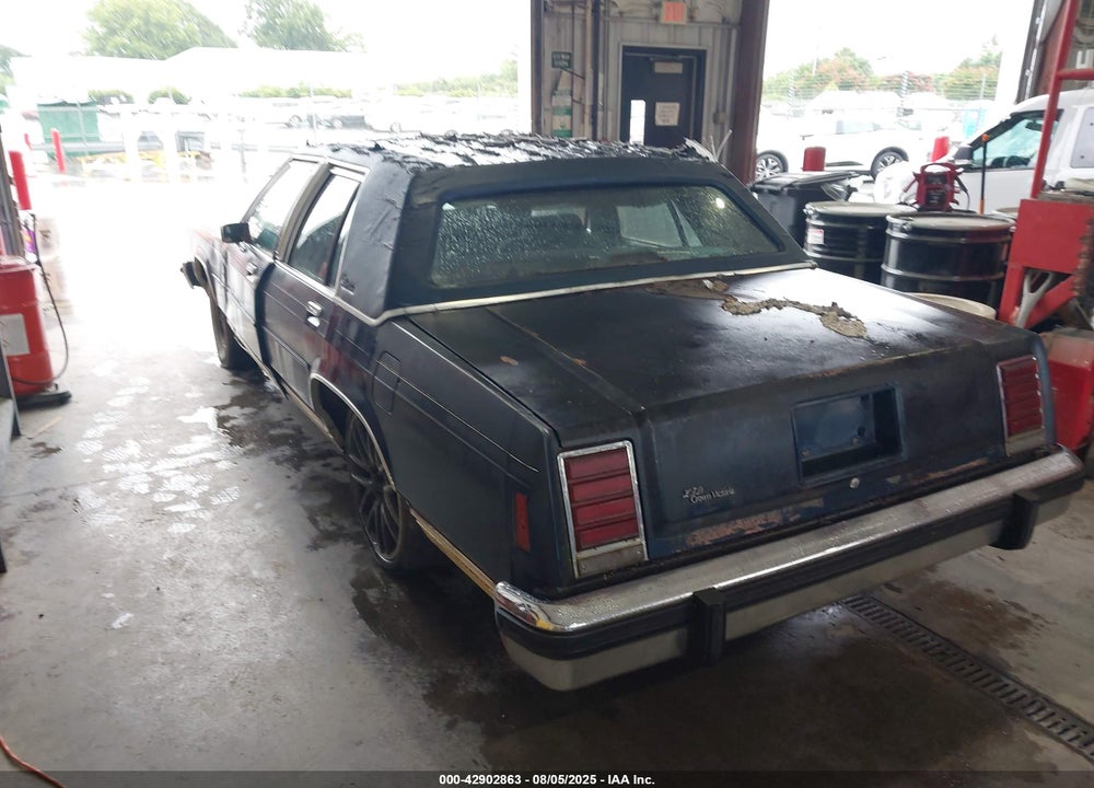 1986 FORD LTD CROWN VICTORIA VIN: 2FABP43F8GX203439