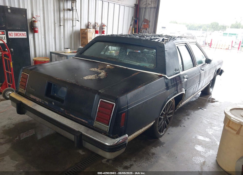 1986 FORD LTD CROWN VICTORIA VIN: 2FABP43F8GX203439