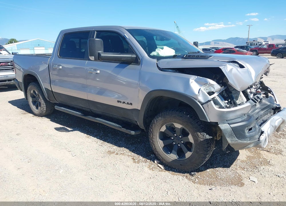 2019 RAM 1500 REBEL  4X4 5'7 BOX VIN: 1C6SRFLT0KN541635