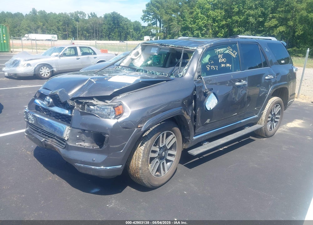 2014 TOYOTA 4RUNNER VIN: JTEBU5JR9E5158737