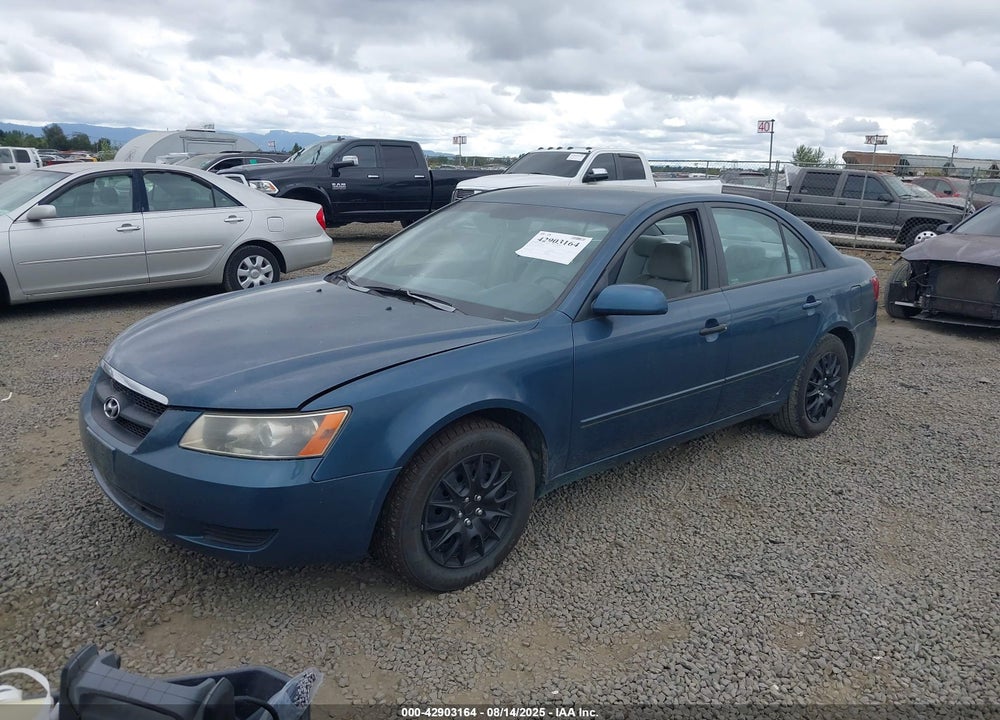 2008 HYUNDAI SONATA GLS VIN: 5NPET46CX8H354676