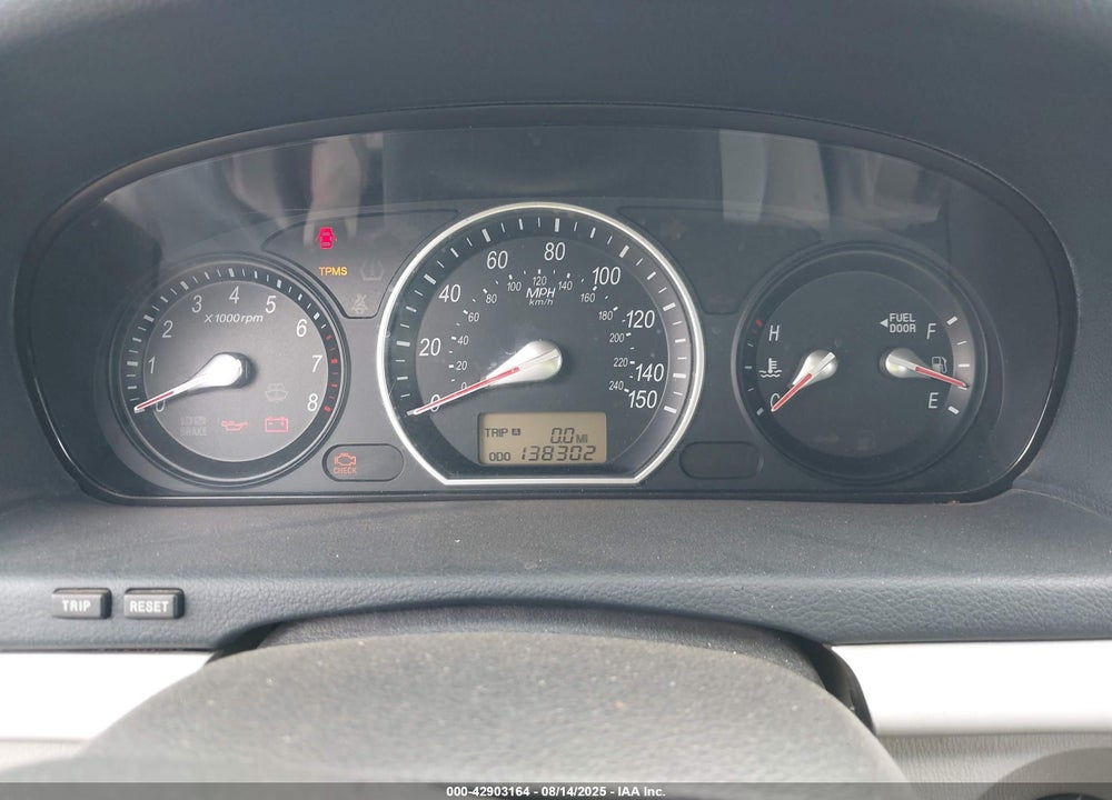 2008 HYUNDAI SONATA GLS VIN: 5NPET46CX8H354676
