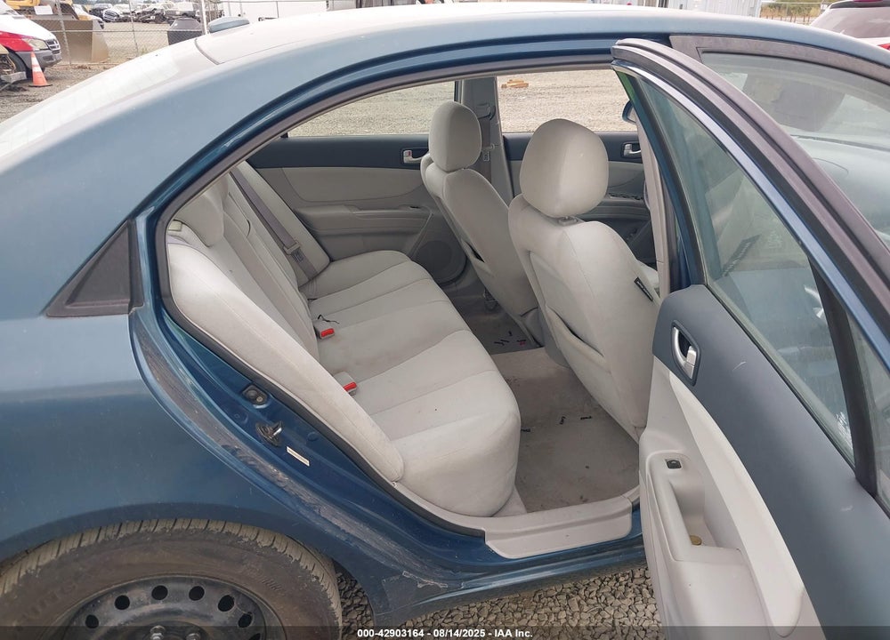 2008 HYUNDAI SONATA GLS VIN: 5NPET46CX8H354676