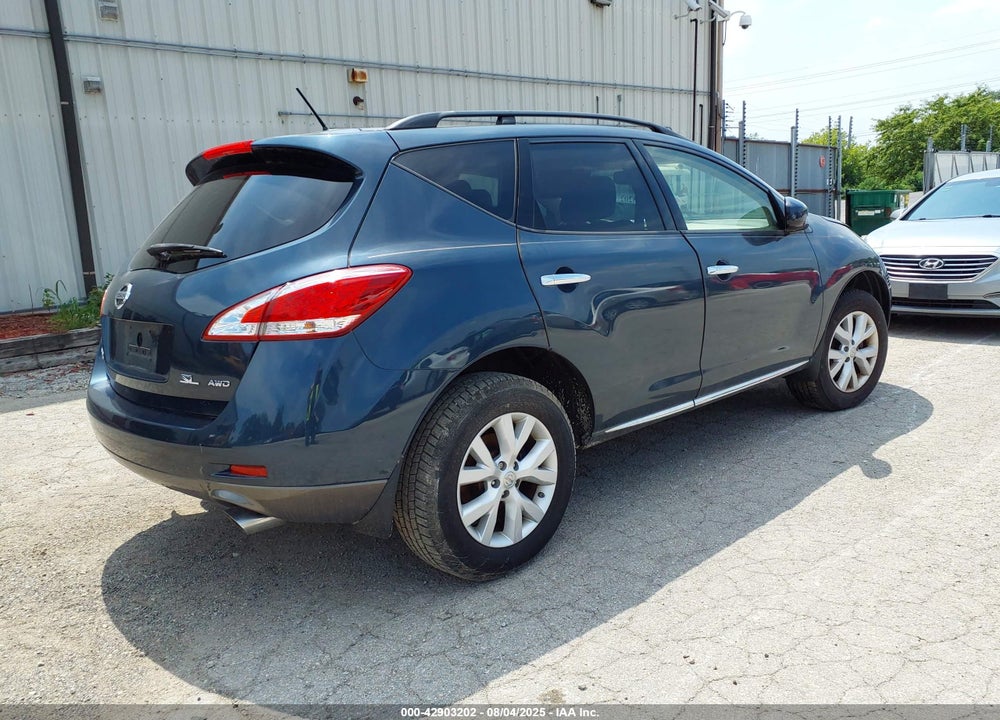 2014 NISSAN MURANO VIN: JN8AZ1MW6EW511168