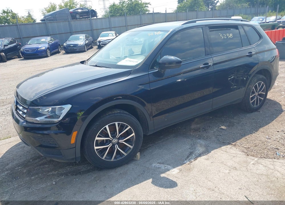 2021 VOLKSWAGEN TIGUAN VIN: 3VV0B7AX7MM044483