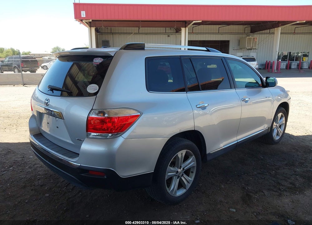 2013 TOYOTA HIGHLANDER VIN: 5TDDK3EH4DS272906