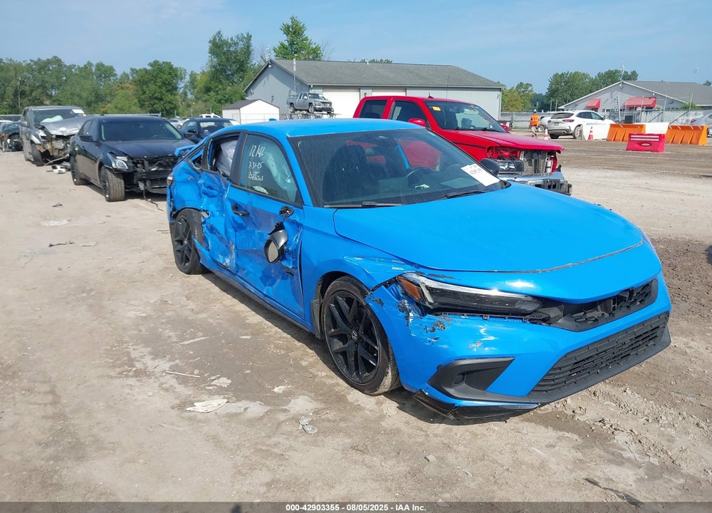 2022 HONDA CIVIC SPORT VIN: 19XFL2H87NE012815