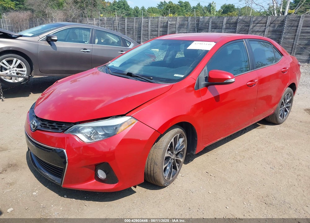 2016 TOYOTA COROLLA VIN: 5YFBURHE3GP439095