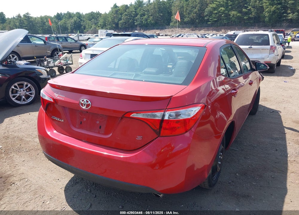 2016 TOYOTA COROLLA VIN: 5YFBURHE3GP439095