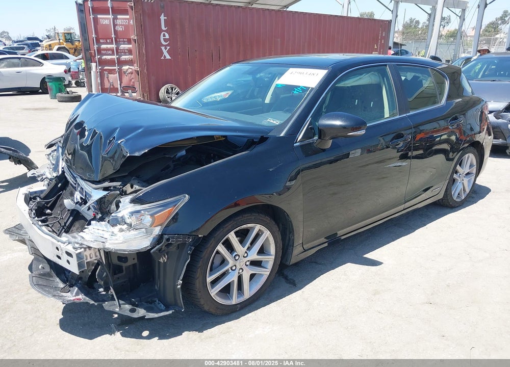 2015 LEXUS CT 200H VIN: JTHKD5BHXF2240391