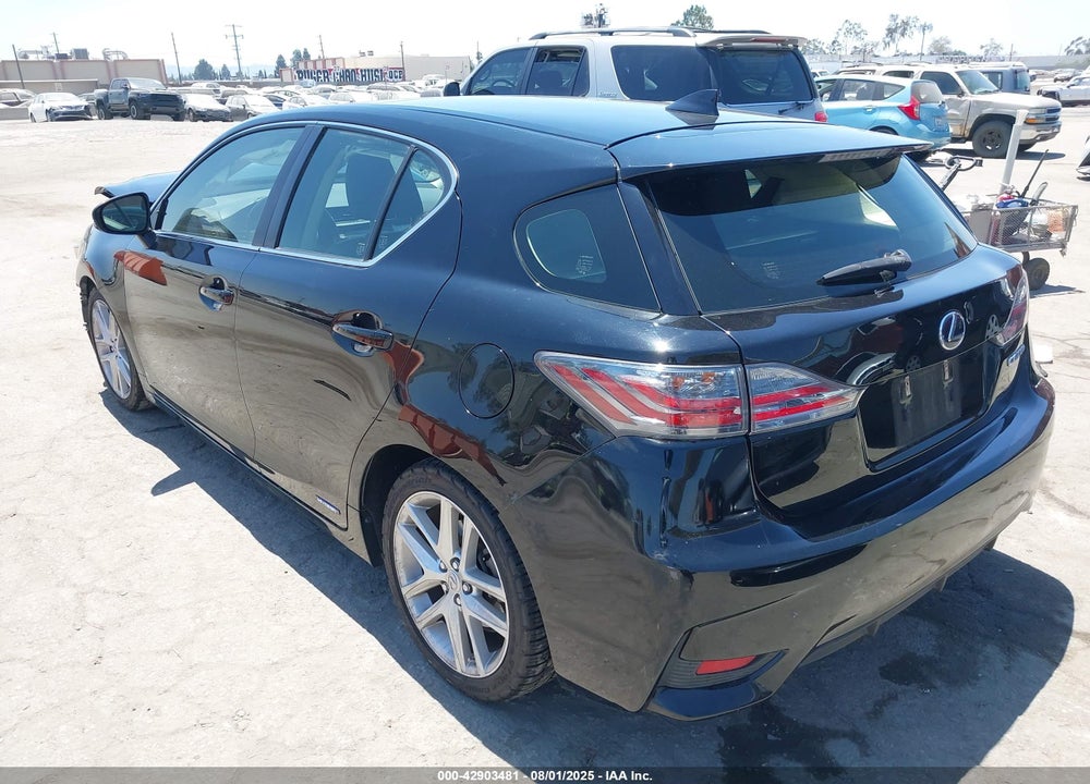 2015 LEXUS CT 200H VIN: JTHKD5BHXF2240391