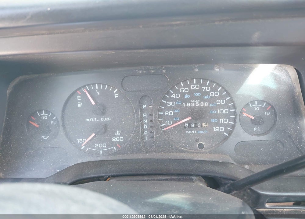 1997 DODGE RAM 1500 LT/WORK SPECIAL VIN: 1B7HC16X4VS275306
