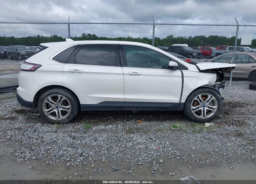 2016 FORD EDGE TITANIUM VIN: 2FMPK4K93GBB48546