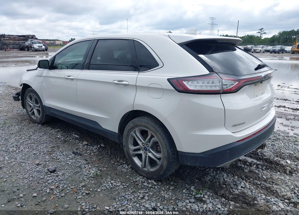 2016 FORD EDGE TITANIUM VIN: 2FMPK4K93GBB48546