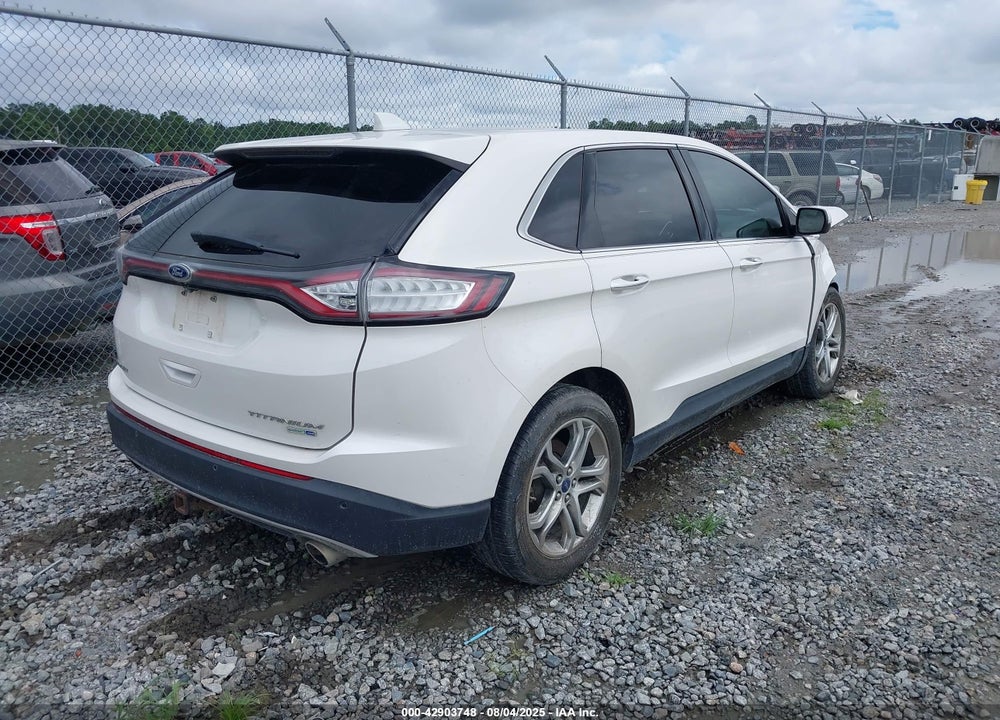 2016 FORD EDGE TITANIUM VIN: 2FMPK4K93GBB48546