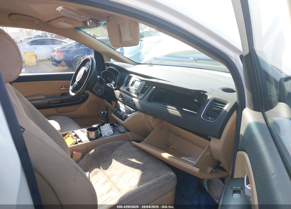 2015 KIA SEDONA LX VIN: KNDMB5C19F6033498