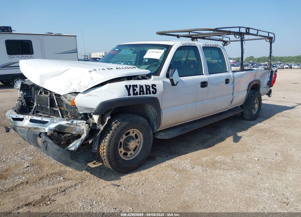 2007 CHEVROLET SILVERADO 2500HD CLASSIC WORK TRUCK VIN: 1GCHK23G07F200417