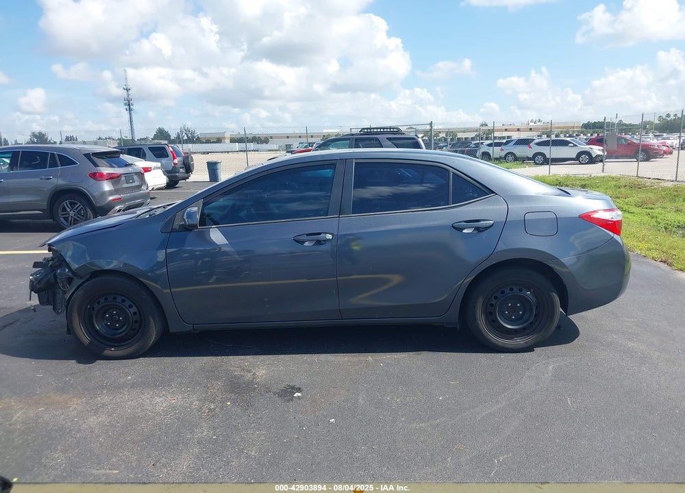 2015 TOYOTA COROLLA VIN: 2T1BURHE6FC285917