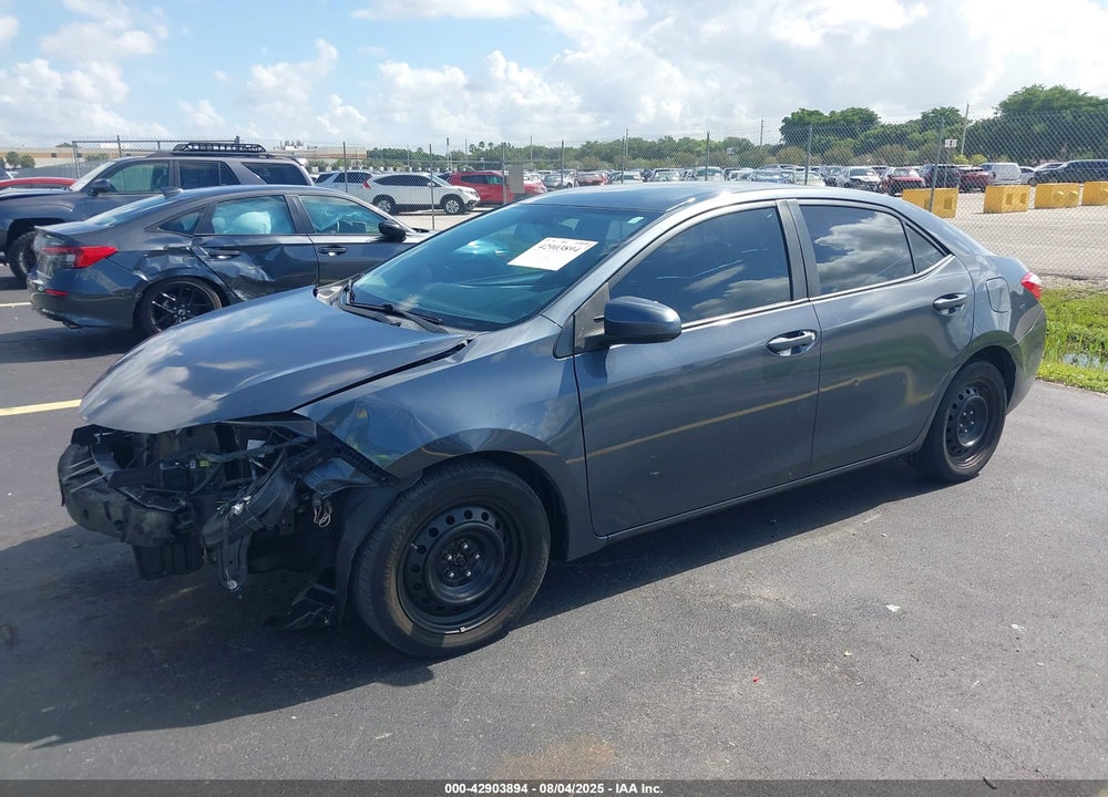 2015 TOYOTA COROLLA VIN: 2T1BURHE6FC285917