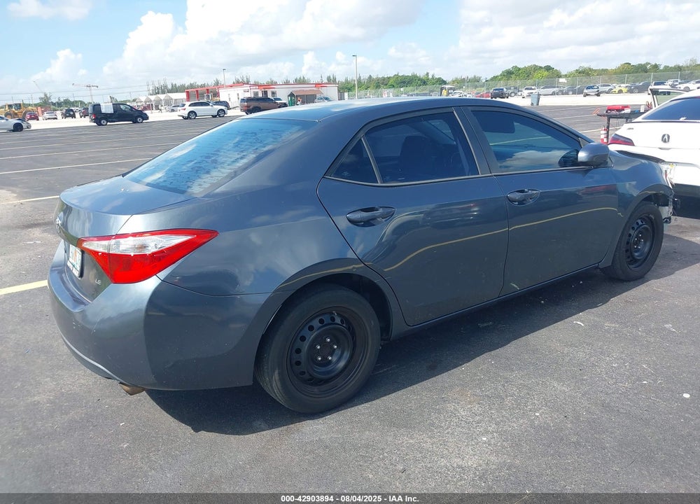 2015 TOYOTA COROLLA VIN: 2T1BURHE6FC285917
