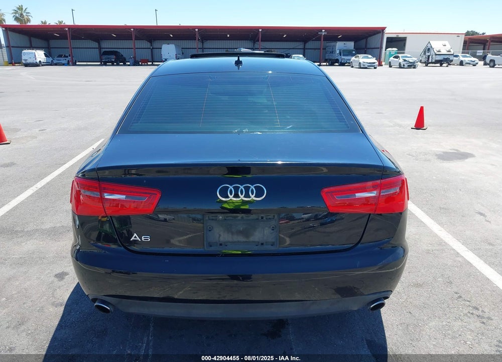2013 AUDI A6 VIN: WAUGFAFC7DN151461