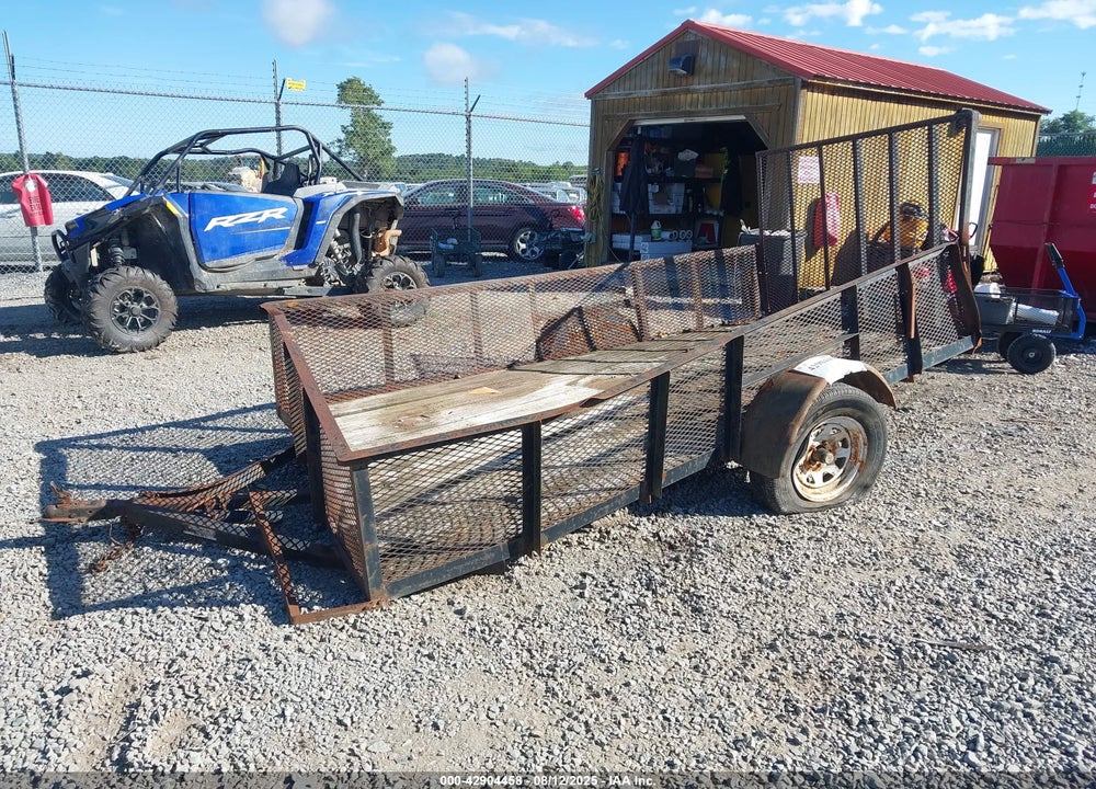 2002 DOWN TO EARTH 12' TRAILER VIN: 1D9UU12112B448155
