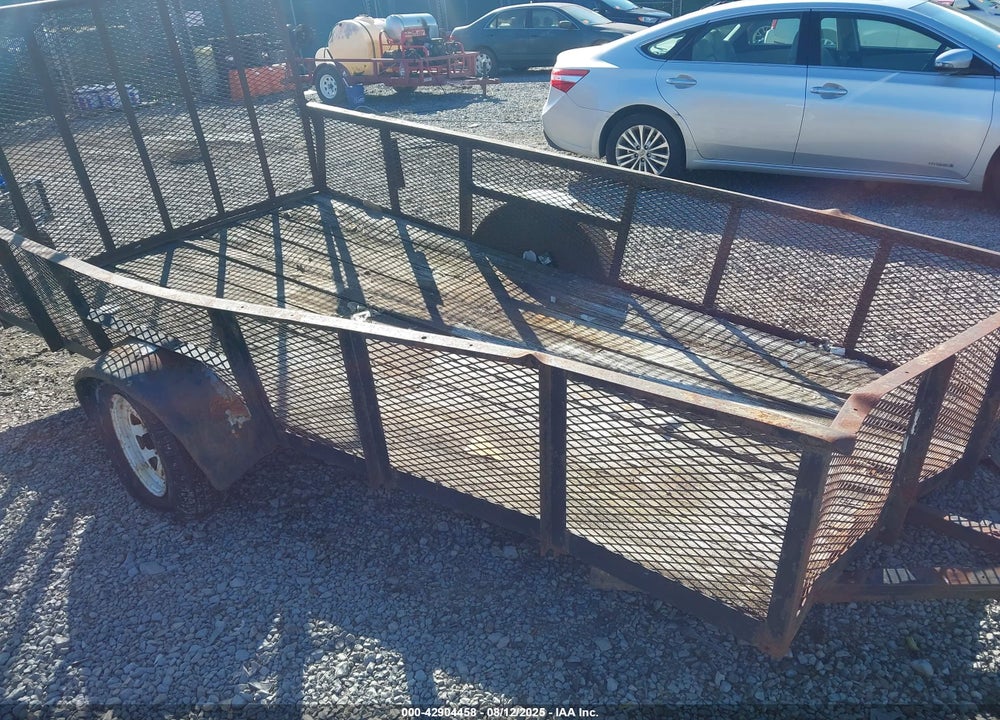 2002 DOWN TO EARTH 12' TRAILER VIN: 1D9UU12112B448155
