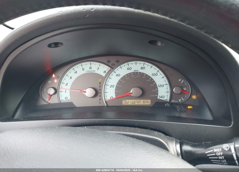 2007 TOYOTA CAMRY CE/LE/XLE/SE VIN: 4T1BE46K87U093925