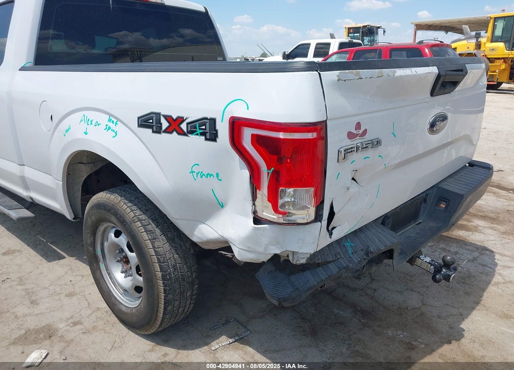 2017 FORD F-150 XL VIN: 1FTFX1EF2HKD76448
