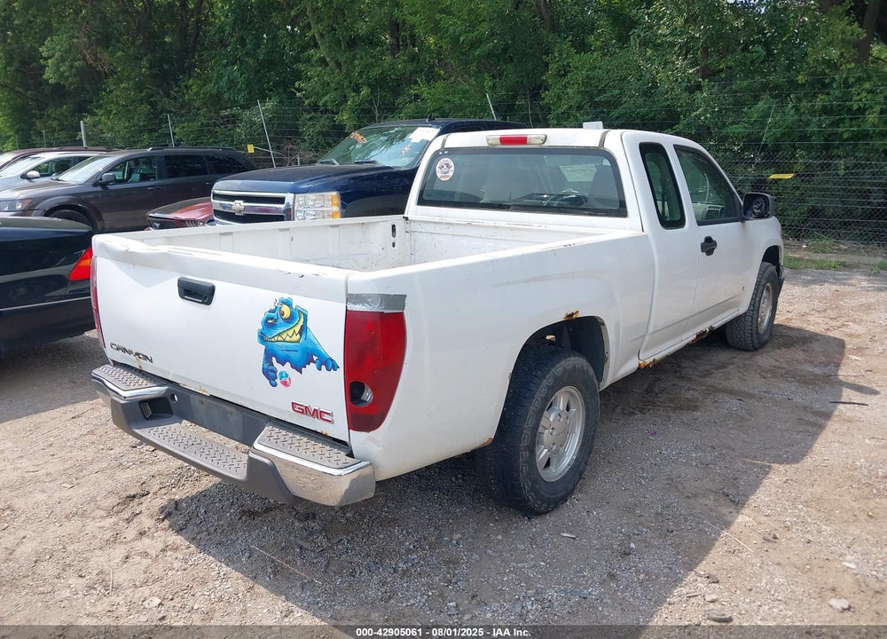 2006 GMC CANYON SL VIN: 1GTCS198368244354