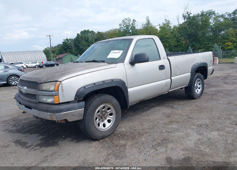 2004 CHEVROLET SILVERADO 1500 WORK TRUCK VIN: 1GCEK14X24Z233957