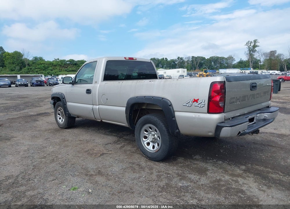 2004 CHEVROLET SILVERADO 1500 WORK TRUCK VIN: 1GCEK14X24Z233957