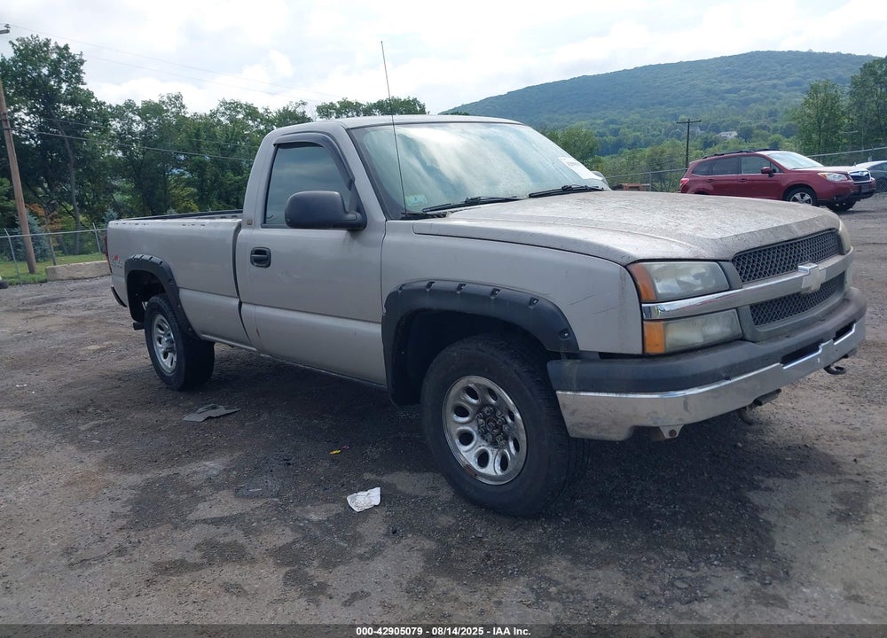 2004 CHEVROLET SILVERADO 1500 WORK TRUCK VIN: 1GCEK14X24Z233957