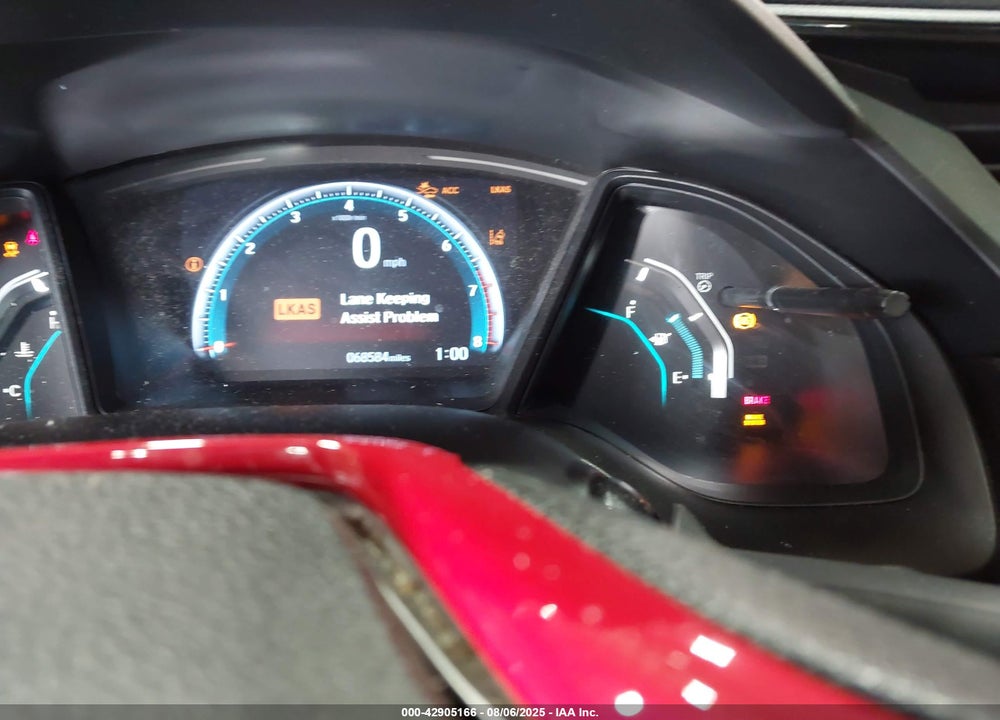 2019 HONDA CIVIC VIN: 2HGFC2F67KH538154