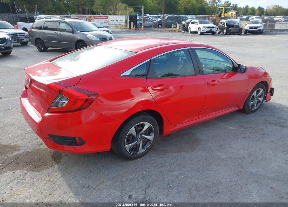 2019 HONDA CIVIC VIN: 2HGFC2F67KH538154