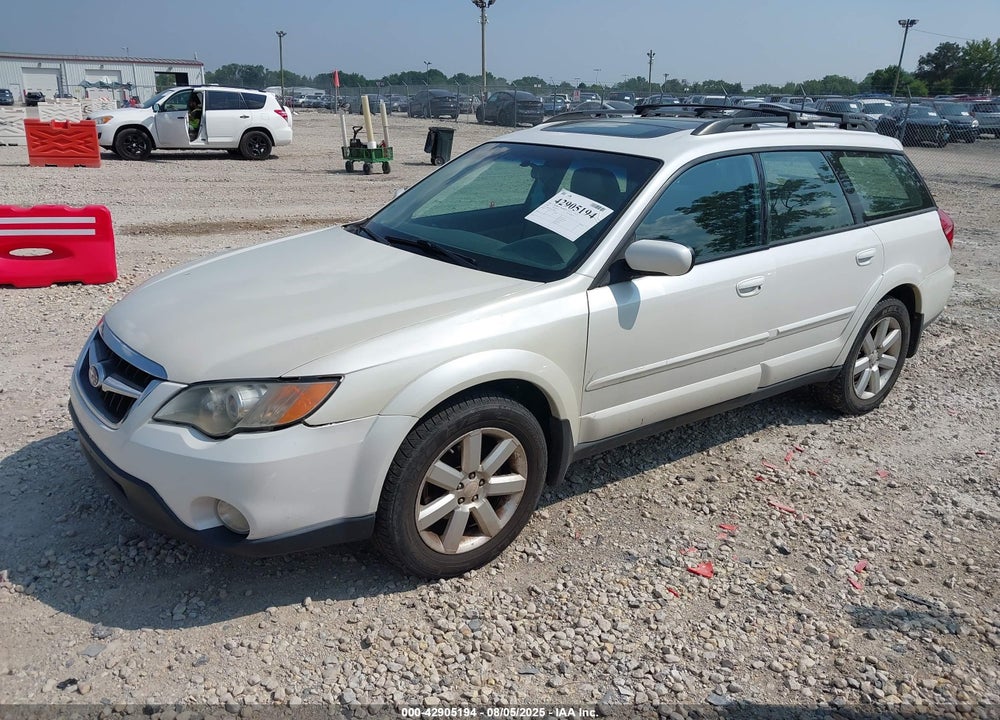 2008 SUBARU OUTBACK VIN: 4S4BP62C487328888
