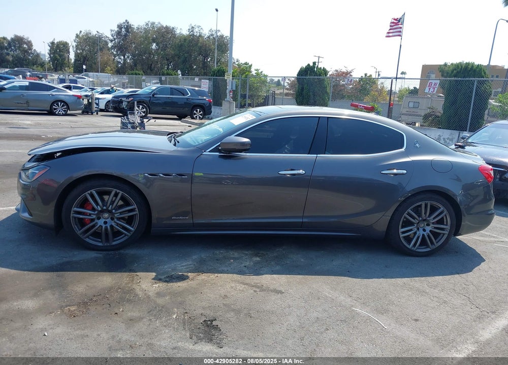 2018 MASERATI GHIBLI VIN: ZAM57YSS2J1281286