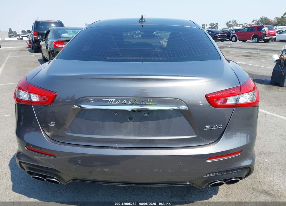 2018 MASERATI GHIBLI VIN: ZAM57YSS2J1281286