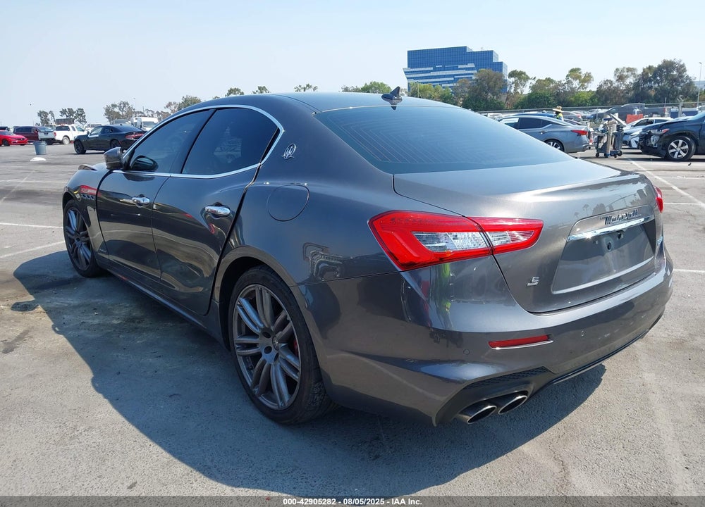 2018 MASERATI GHIBLI VIN: ZAM57YSS2J1281286