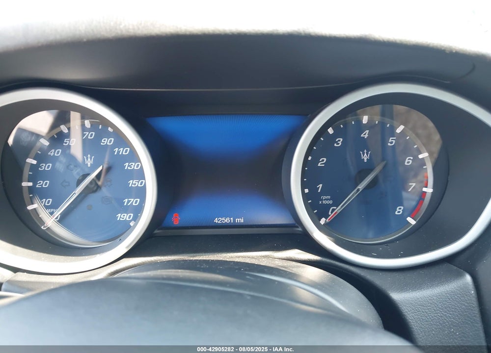 2018 MASERATI GHIBLI VIN: ZAM57YSS2J1281286