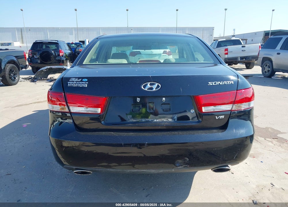 2007 HYUNDAI SONATA LIMITED/SE V6 VIN: 5NPEU46F97H187863