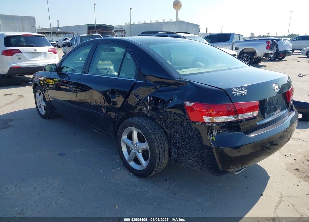 2007 HYUNDAI SONATA LIMITED/SE V6 VIN: 5NPEU46F97H187863