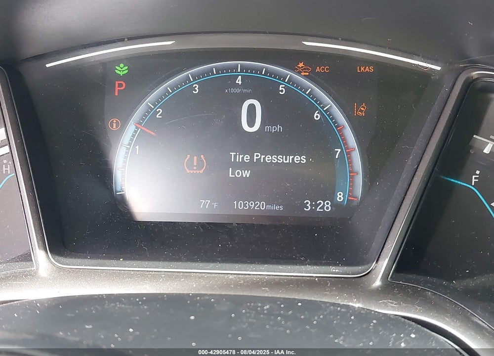 2020 HONDA CIVIC VIN: SHHFK7H69LU216651