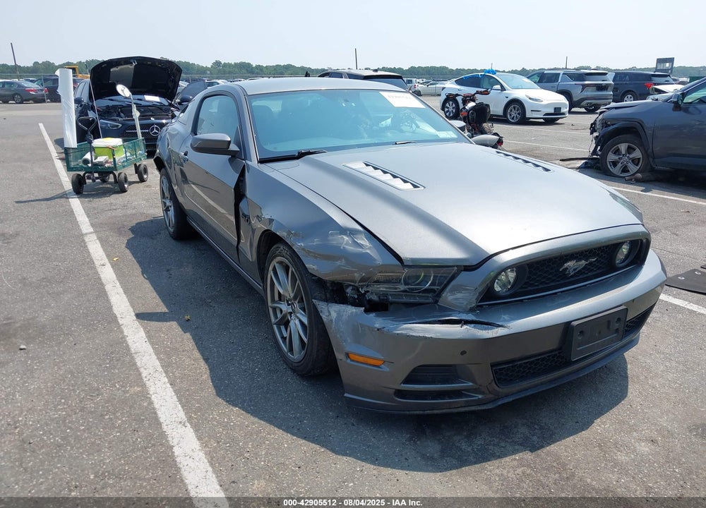 2013 FORD MUSTANG GT VIN: 1ZVBP8CF8D5231429