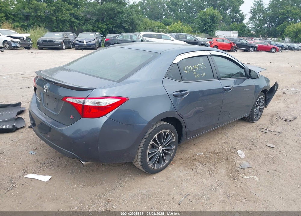2014 TOYOTA COROLLA VIN: 2T1BURHEXEC210555