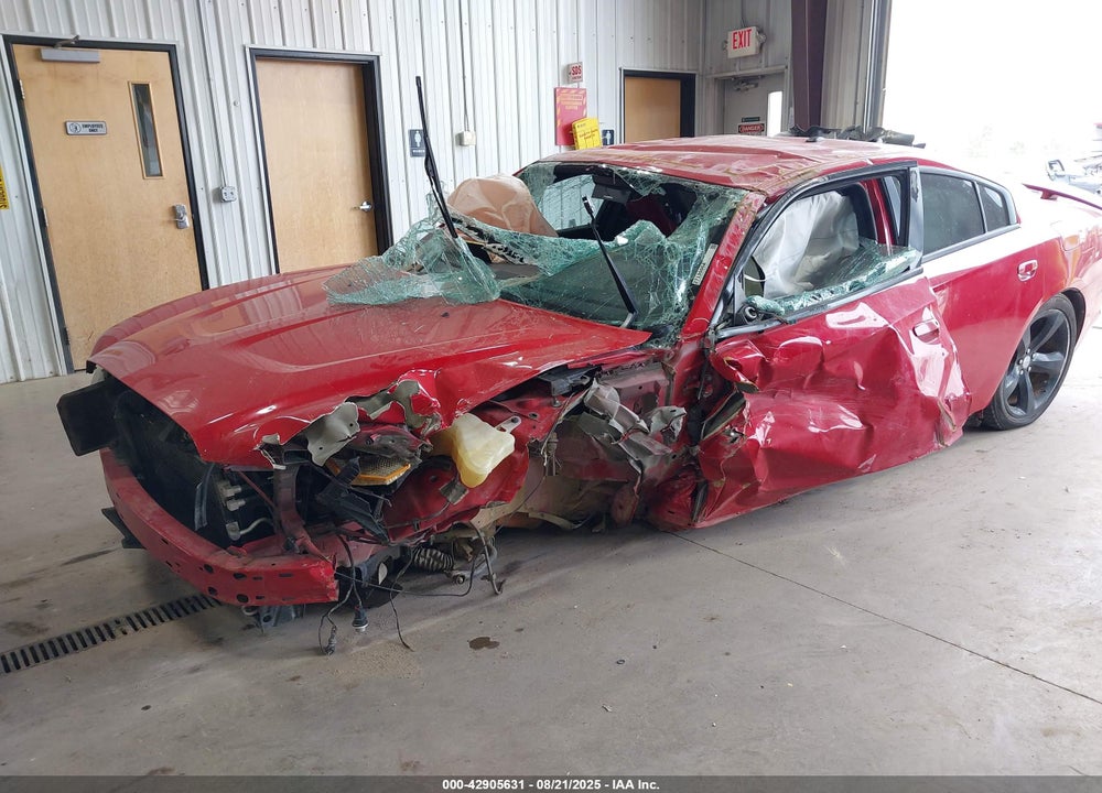 2012 DODGE CHARGER VIN: 2C3CDXHG6CH278966