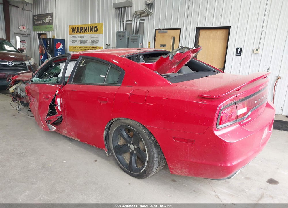 2012 DODGE CHARGER VIN: 2C3CDXHG6CH278966